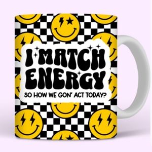 Cute Coffee Mug (ENERGl Y)